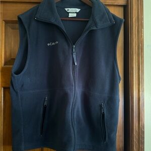 Columbia Dark Navy Fleece Vest